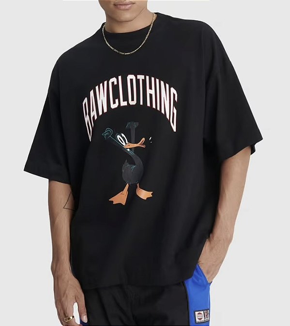 Camiseta BAW New Over Daffy x Looney Tunes Black