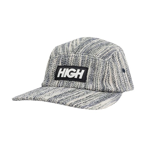 Boné HIGH 5 Panel Tweed Black