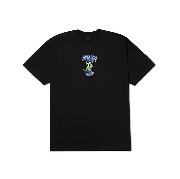 Camiseta HUF Bad Cat Tee Black