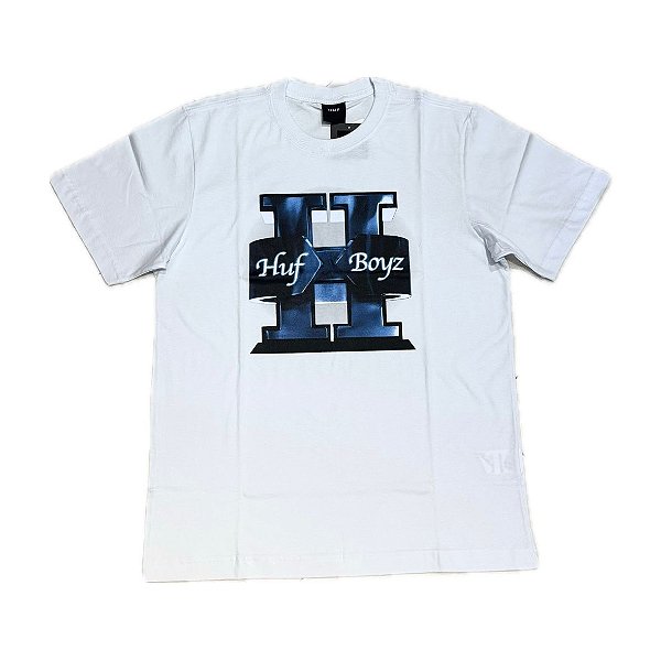 Camiseta HUF Boyz Washed Tee White
