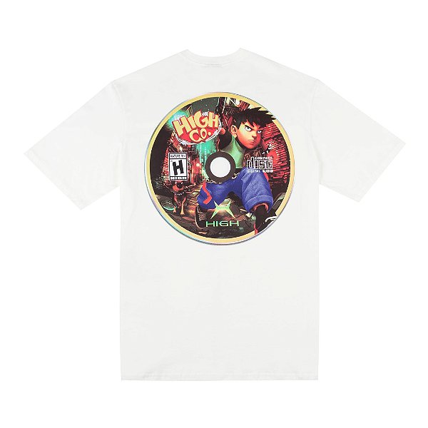 Camiseta HIGH Tee DVD White