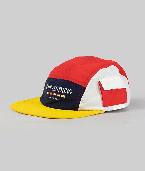 Boné BAW 5 Panel Pocket Hat Multi Colors