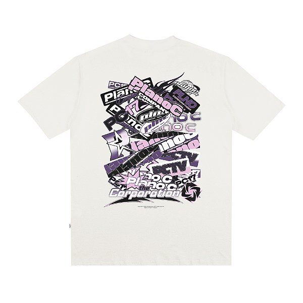 Camiseta Plano C Stickers Off White