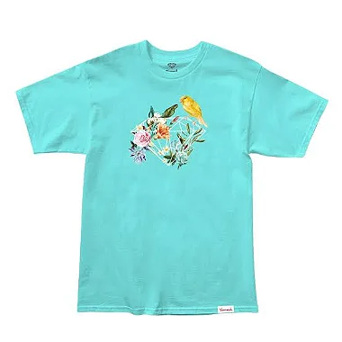 Camiseta Diamond Canary Flowers Blue