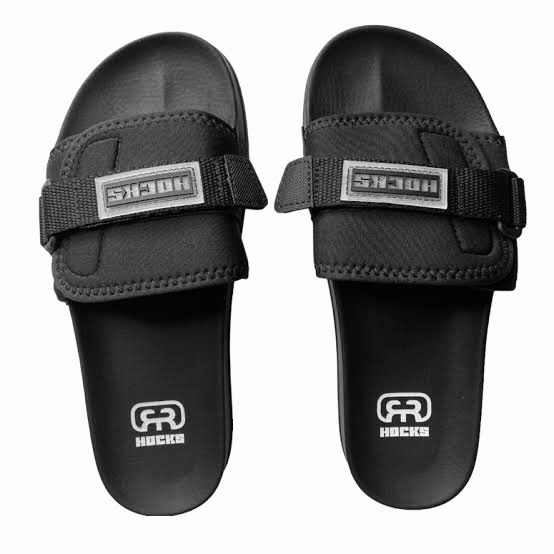 Chinelo Hocks Slide Bravo All Black