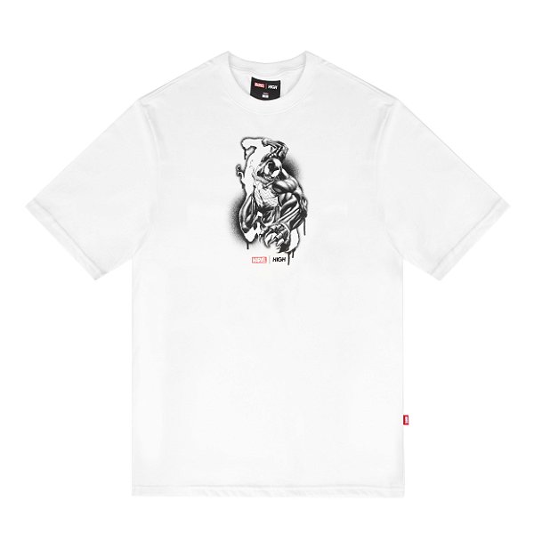 Camiseta HIGH X MARVEL Tee Venom White