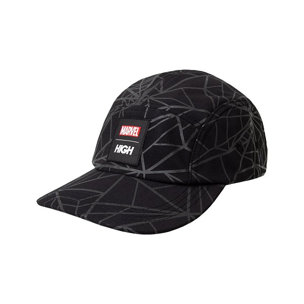 Boné HIGH X MARVEL 5 Panel Spider Man Black