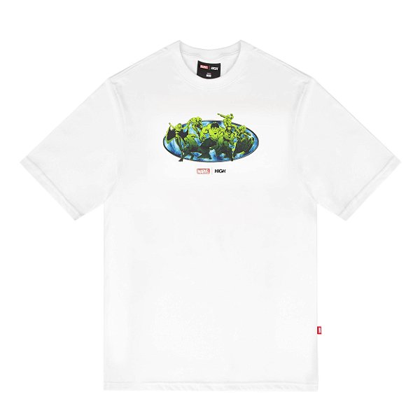 Camiseta HIGH X MARVEL Tee Heroes White
