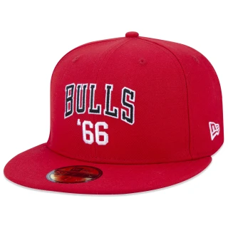 Boné New Era 59FIFTY NBA Chicago Bulls Core Fitted Red