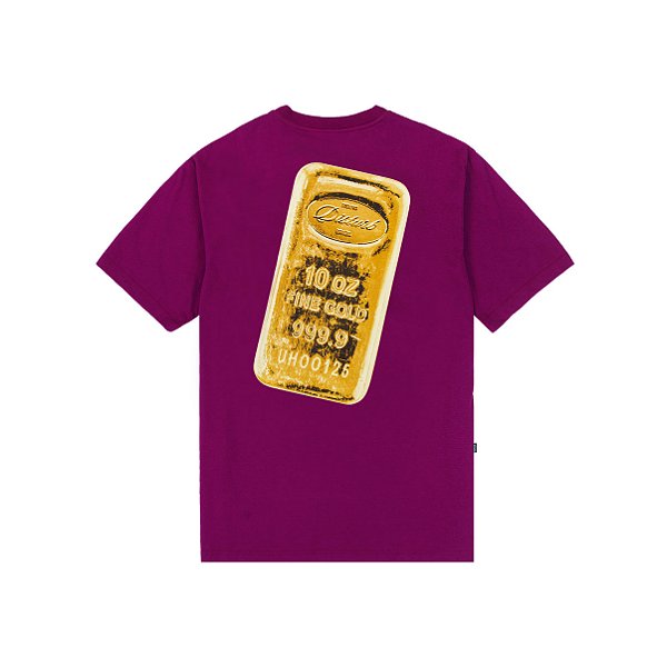 Camiseta Disturb Goldbar in Purple