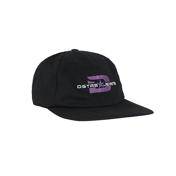 Boné Disturb 6 Panel DSTRB Jeans in Black