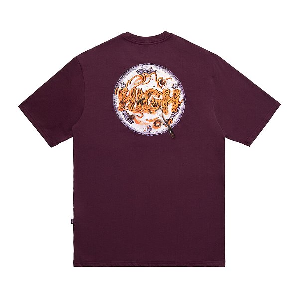 Camiseta HIGH Tee Spaghetti Wine