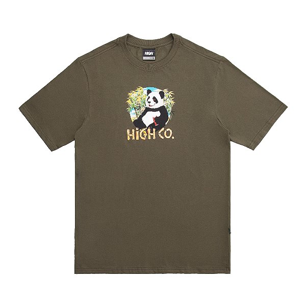 Camiseta HIGH Tee Panda Olive Green