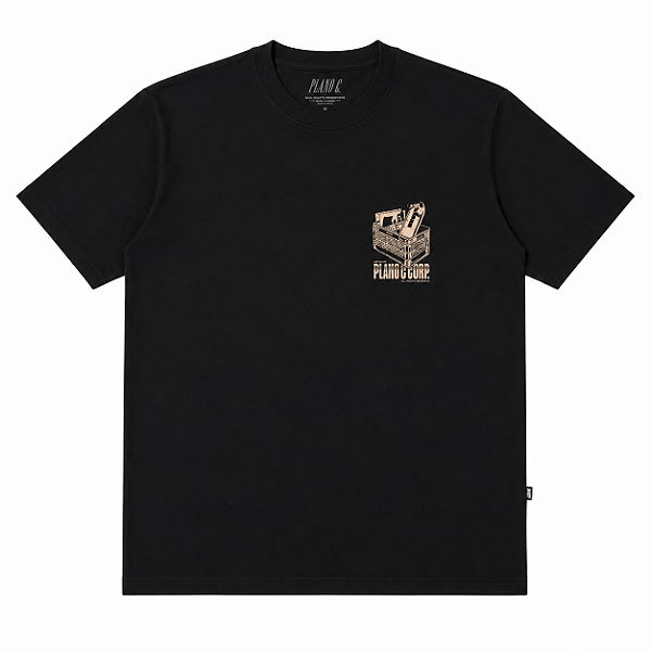 Camiseta Plano C Memories Black