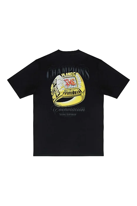 Camiseta Plano C Champions Ring Black