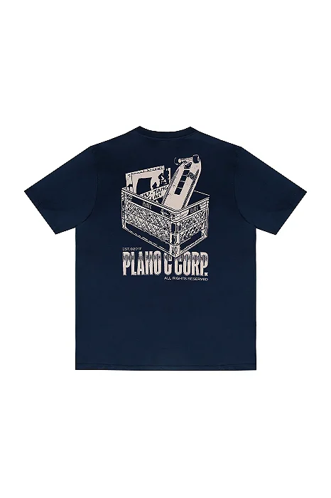 Camiseta Plano C Memories Navy