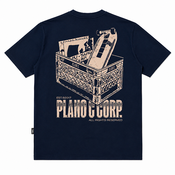 Camiseta Plano C Memories Navy