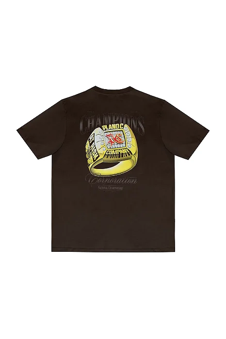 Camiseta Plano C Champions Ring Brown