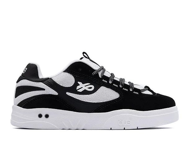 Tênis Öus Fluente GTX Branco Preto Essencial