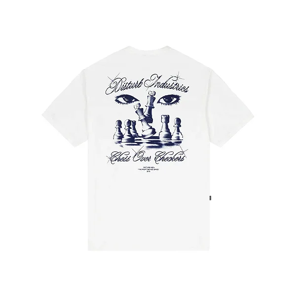 Camiseta Disturb Chess Over Checkers In Off White