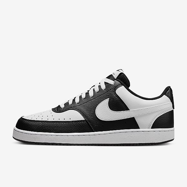 Tênis Nike Court Vision Low Black & White
