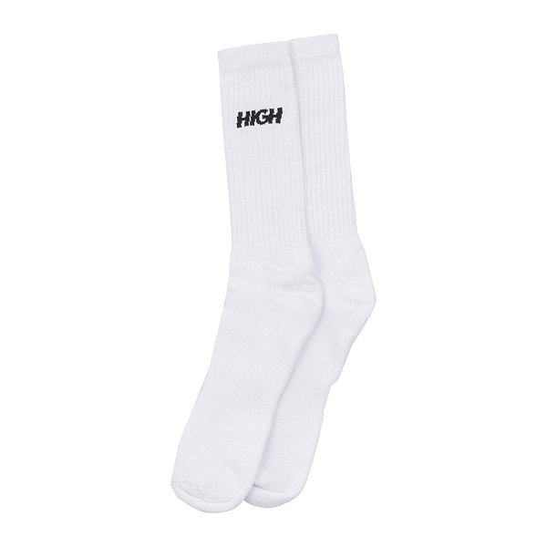 Meia HIGH Pack Long Socks Logo White