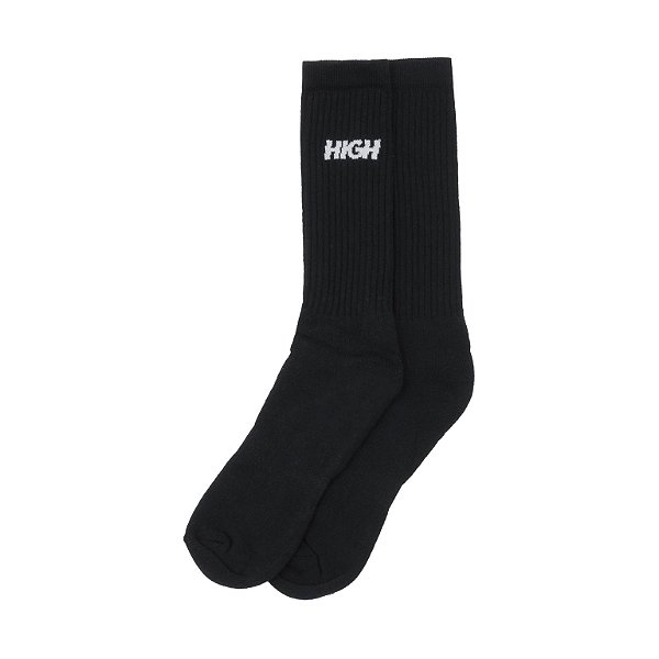 Meia HIGH Pack Long Socks Logo Black