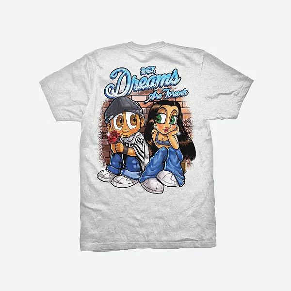 Camiseta DGK Dreams Are Forever Heather Grey