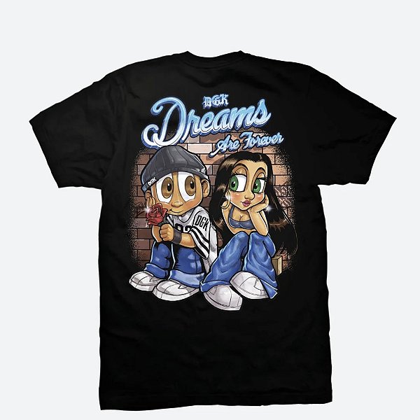 Camiseta DGK Dreams Are Forever Tee Black