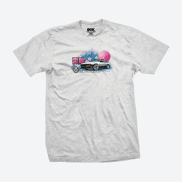 Camiseta DGK Akina Pass Tee Heather Grey