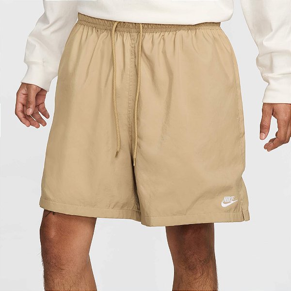 Shorts Nike Club Flow Bege