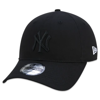 Boné New Era 9TWENTY MLB New York Yankees Aba Curva Preto