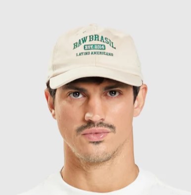 Boné Baw Dad Hat Brasil Bege