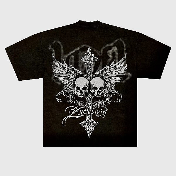 Camiseta Exclusiviist 1OF1 H1dden Angels Tee Black