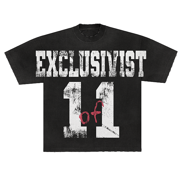 Camiseta Exclusiviist 1of1 Streets University Community College Tee Black
