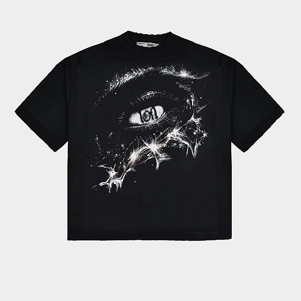 Camiseta Exclusiviist 1OF1 Real Eyes, Realize, Real Lies Tee Black