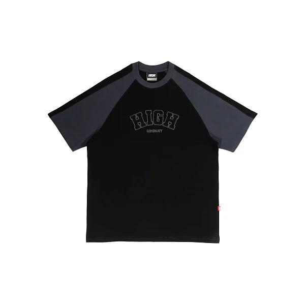 Camiseta HIGH Tee College Black