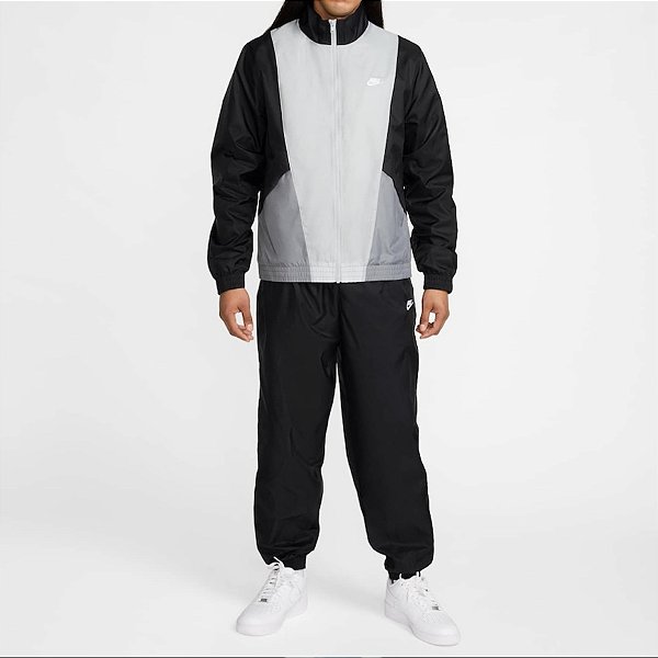 Agasalho Nike Club Woven Black Grey