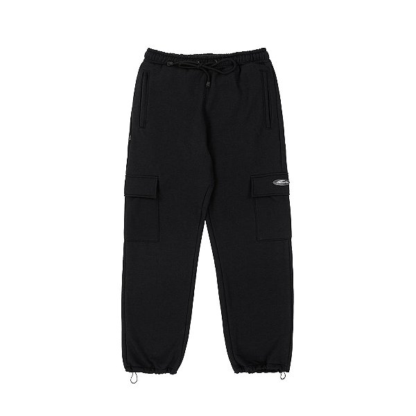 Calça Disturb Cargo Fleece Pants In Black