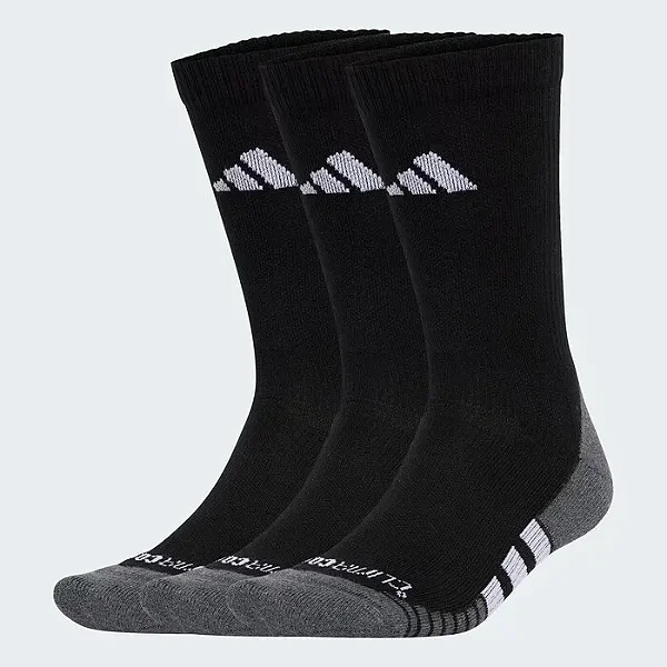Meia Adidas Performance Climacool 3 Pares Black