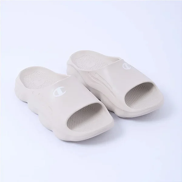 Chinelo Champion Slide Nuvem Spheric II Bege