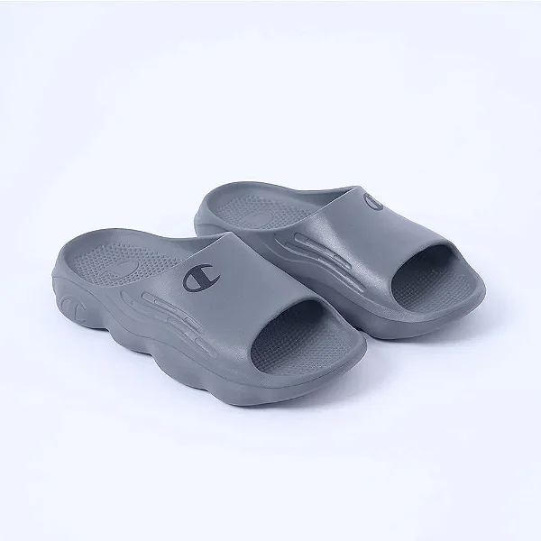 Chinelo Champion Slide Nuvem Spheric II Grey