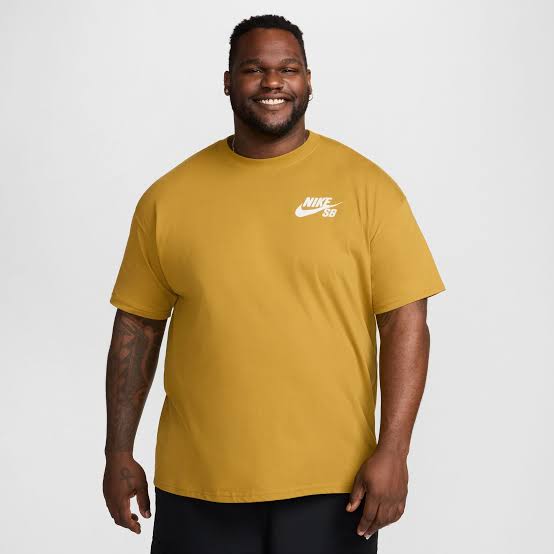 Camiseta Nike SB Logo Icon Tee Dark Bege