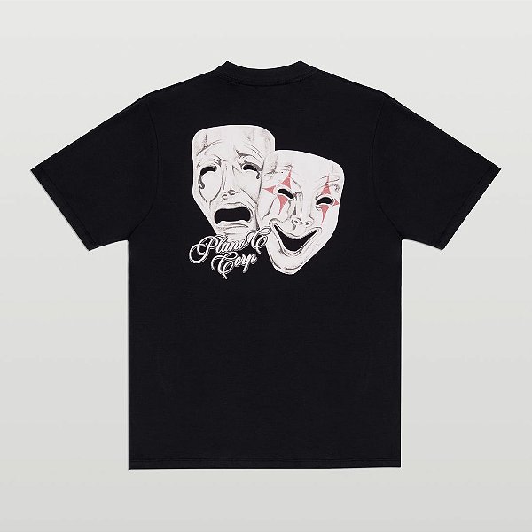 Camiseta PLANO C "MASKS" Black