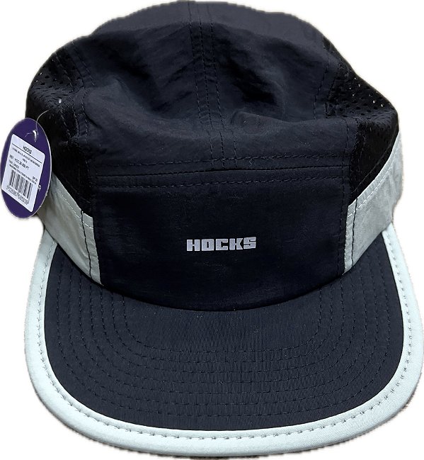 Boné Hocks 5 Panel Brisa Strapback Preto