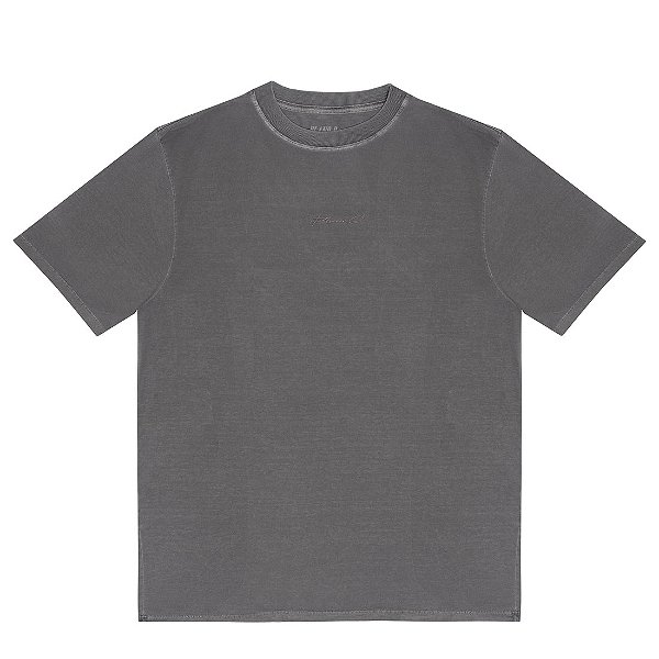 Camiseta PLANO C Stone Signature Grey