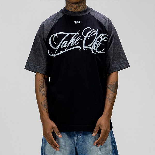 Camiseta Take-Off Typeform Tee Black