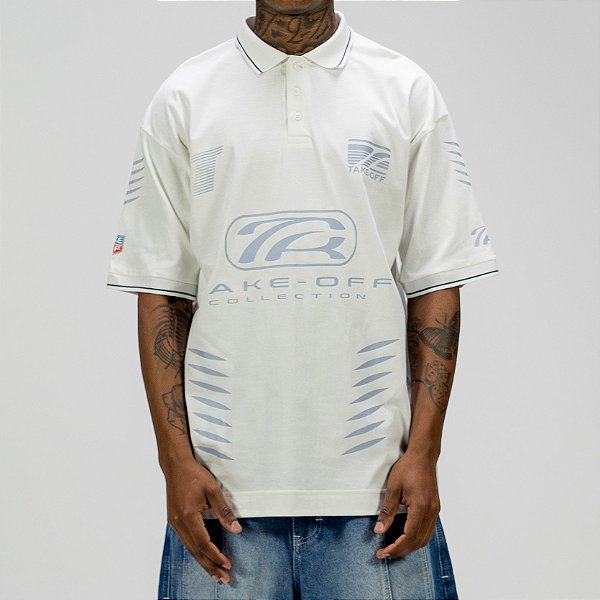 Camisa Take-Off Laboratorial Polo Shirt Off White