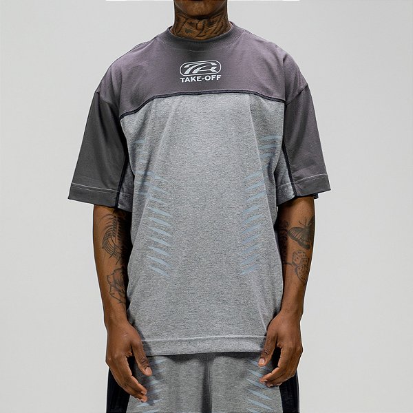Camiseta Take-Off Core Tee Grey