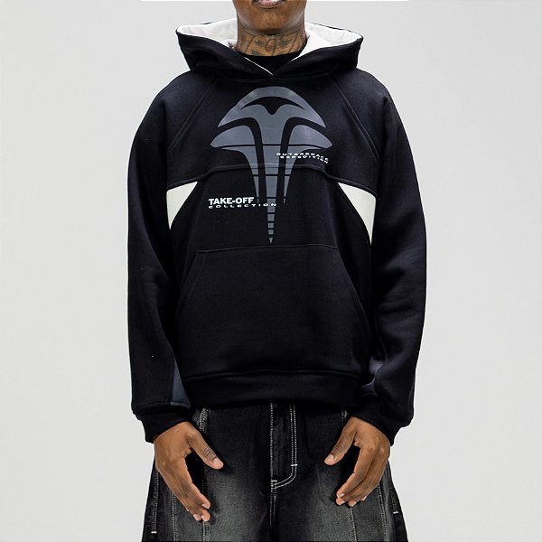 Moletom Take-Off Launch Hoodie 3C Black